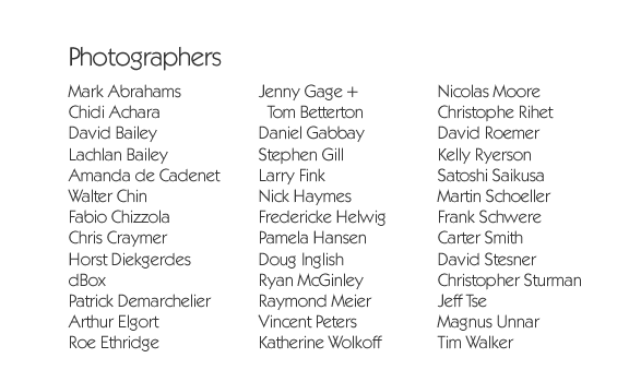 photographers
