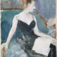 Madame Gautreau (watercolor). John Singer Sargent, 1883.
