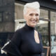 Maye Musk models for CoverGirl