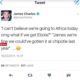 James Charles Ebola Tweet
